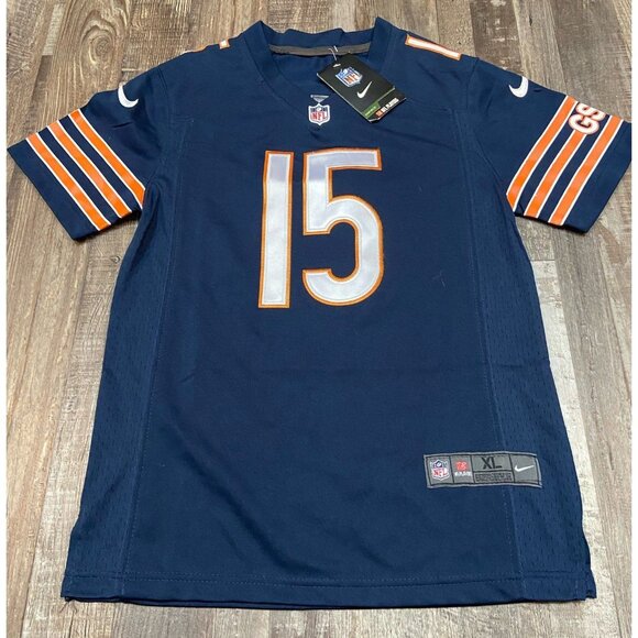 RETRO RARE NIKE NFL CHICAGO BEARS "BRANDON MARSHALL #15" ELITE ON-FIELD JERSEY